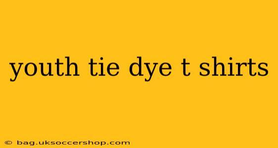 youth tie dye t shirts